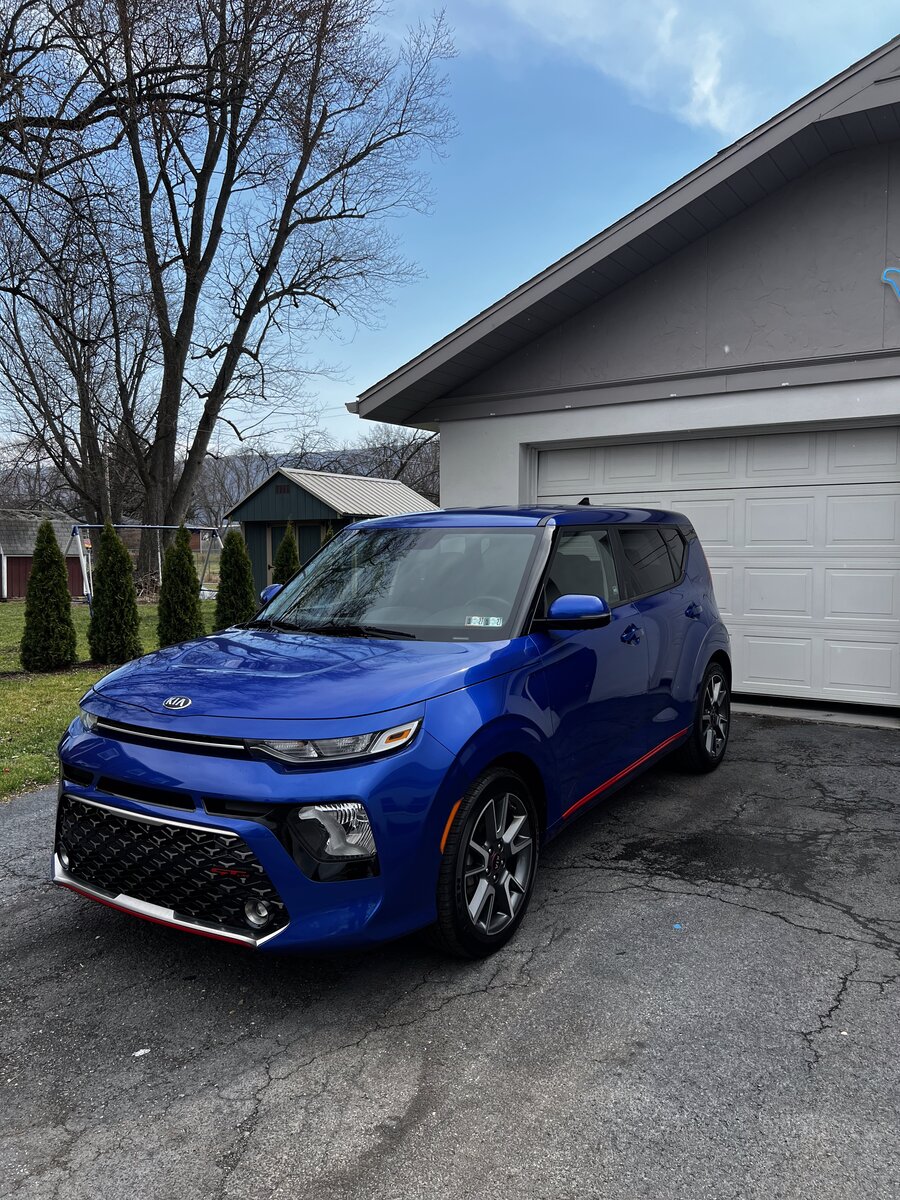 Kia Soul with ceramic coating at Wave Detail Co.