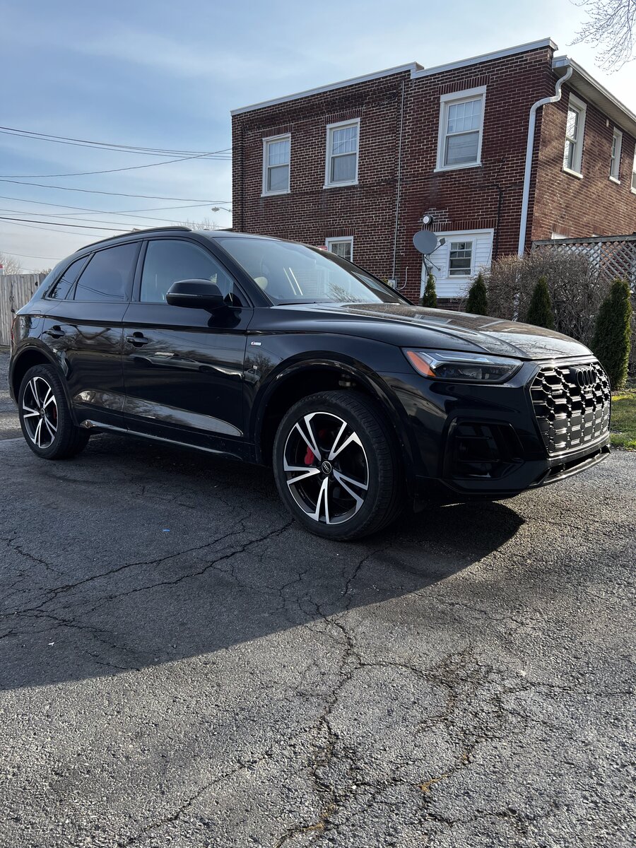 Audi Q5 after ceramic coating application