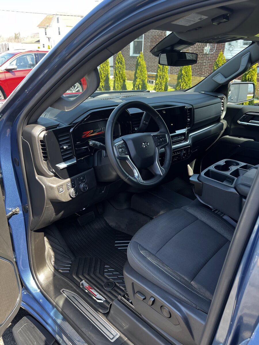 Chevy Silverado interior after professional detailing
