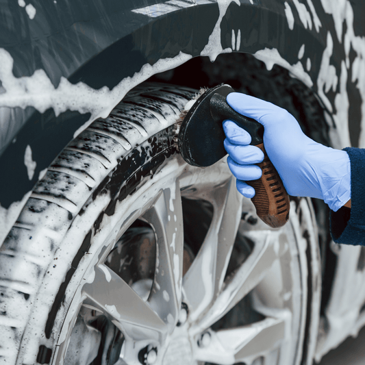 Wheel and Tire Decontamination - SUV